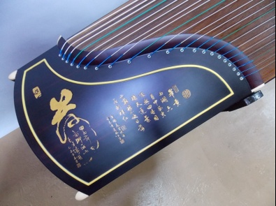 1037-陌上花开古筝-荷花成语